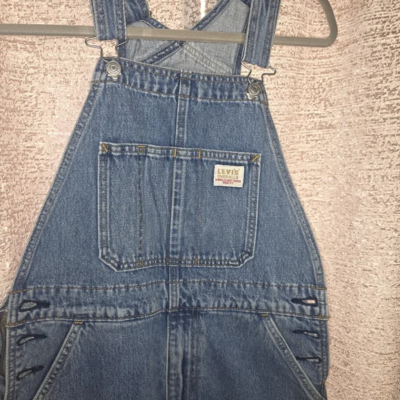 Levi's Women's Vintage Blue Denim Overalls - Picture 3 of 12